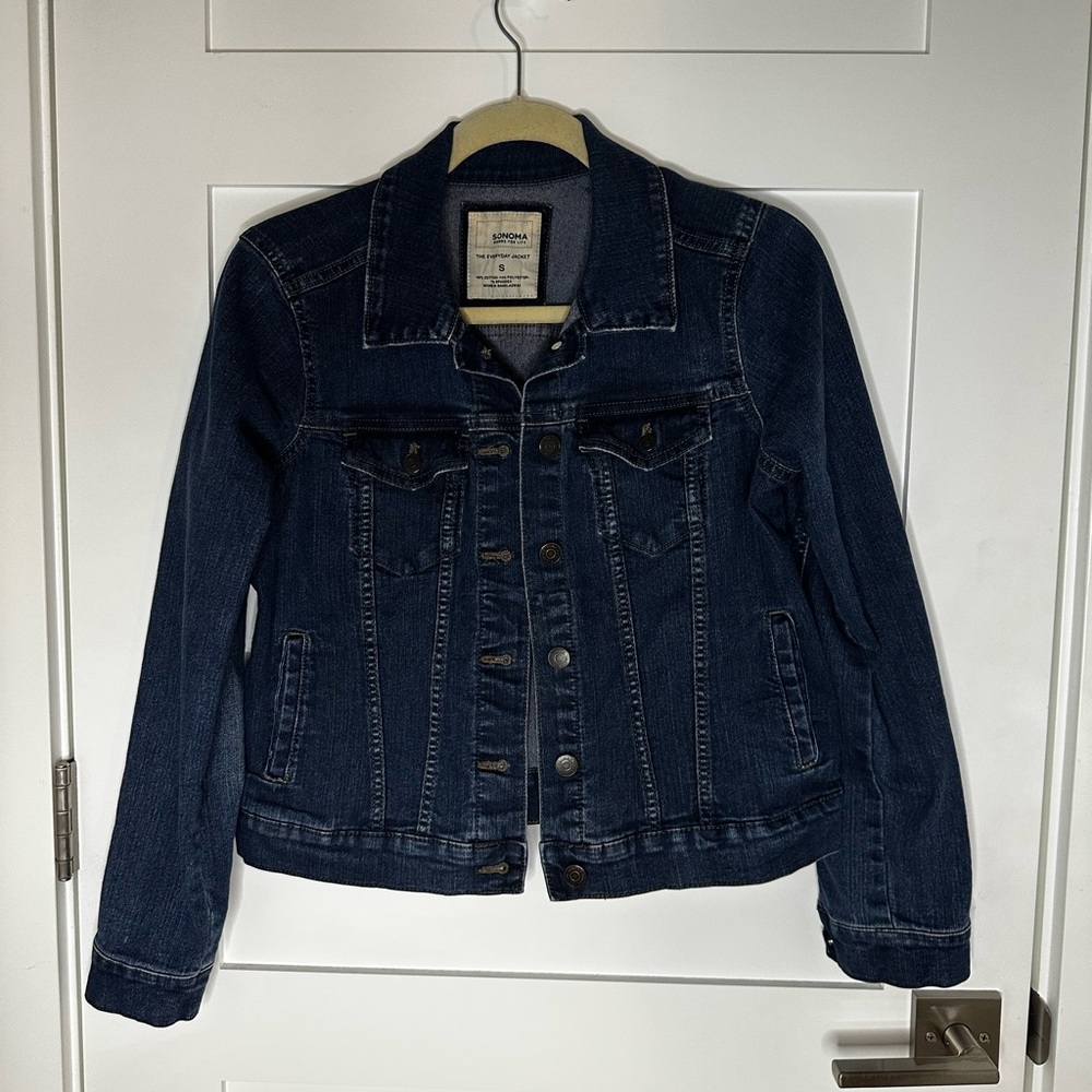Sonoma Dark Blue Jean Jacket